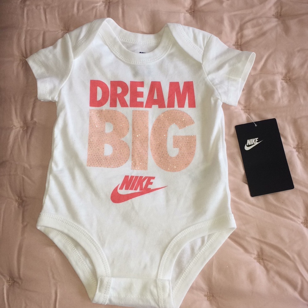 Girls infant Nike onesie